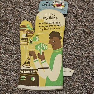 Funny Oven Mitt with Chef Design